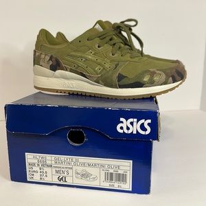 ASICS Gel Lyte III Martini Olive and Camo